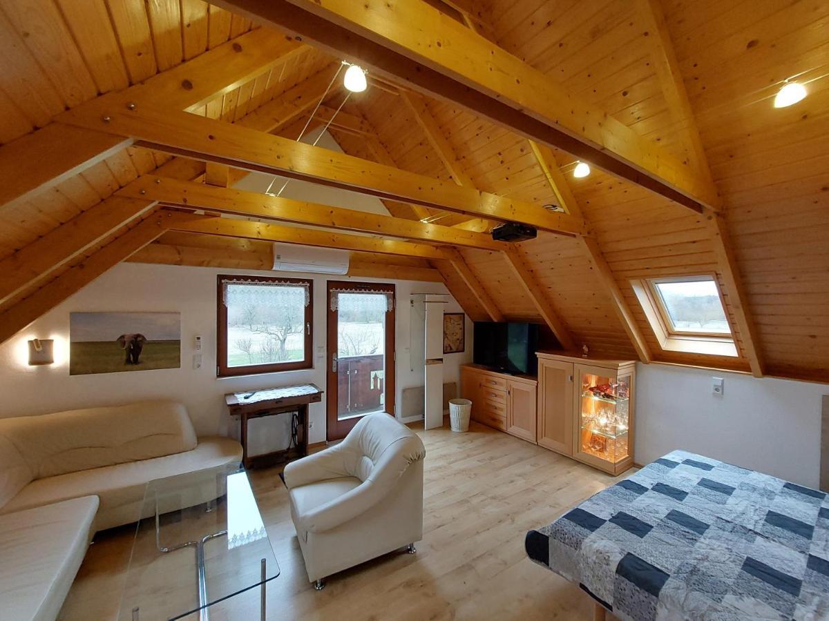 Ferienwohnung Zur Saaleaue Wettin Exterior foto